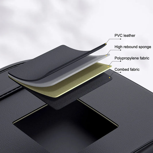 Anti Kick Pad Cup Holder Auto seat back storage hanging bag Car Backseat Organizer Upgraded 6-Pocket with Hook Tissue Holder