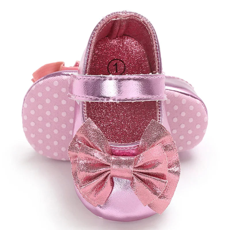BabyStep Lauflernschuh Schleife - Weiche Sohle 10 Cm