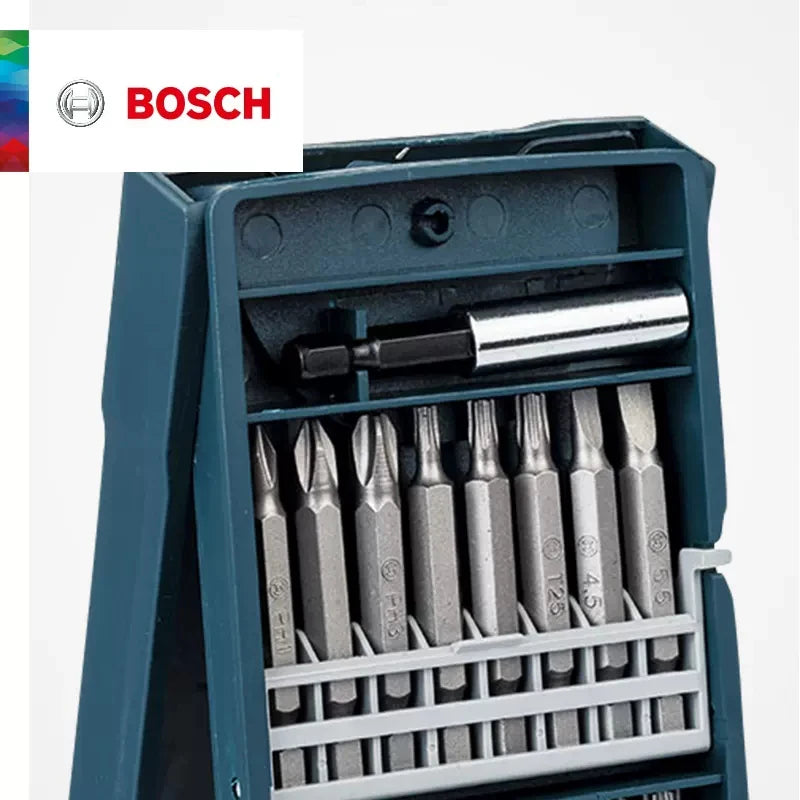 Bosch 25Pcs Replaceable Screwdriver Head Kit High Hardness Electric Screwdriver Drill Bit Screw 25Mm 50Mm Power Tool Accessories