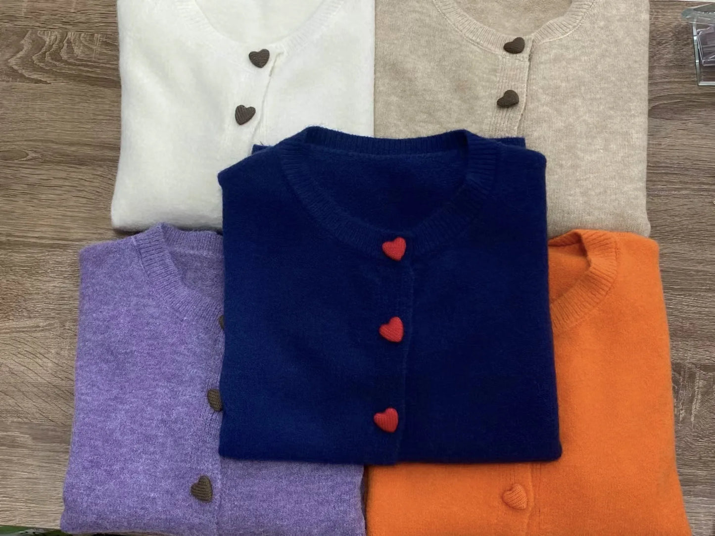 CN Fujian Cardigan Lockere Passform - Leichte Webware, Größe Regular