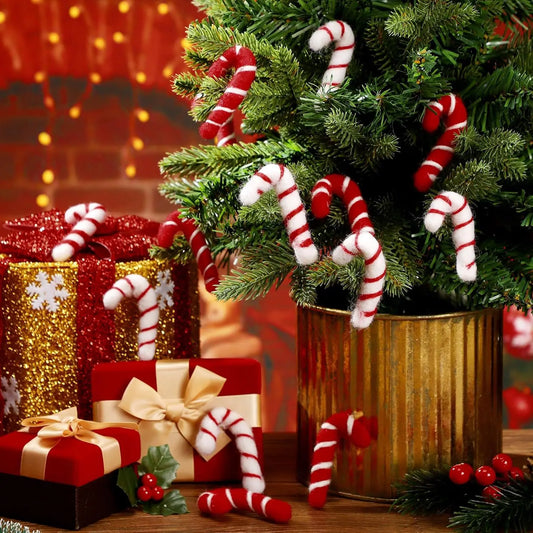 Choice Walking Stick Filzornament - Größe 8 cm, Textil, Innenbereich