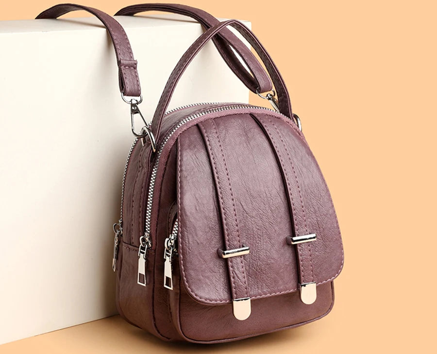 Fashion Multilayer Crossbody Bags For Women 2024 Luxury Designer Brand Leather Shoulder Messenger Bag Ladies Purses and Handbags