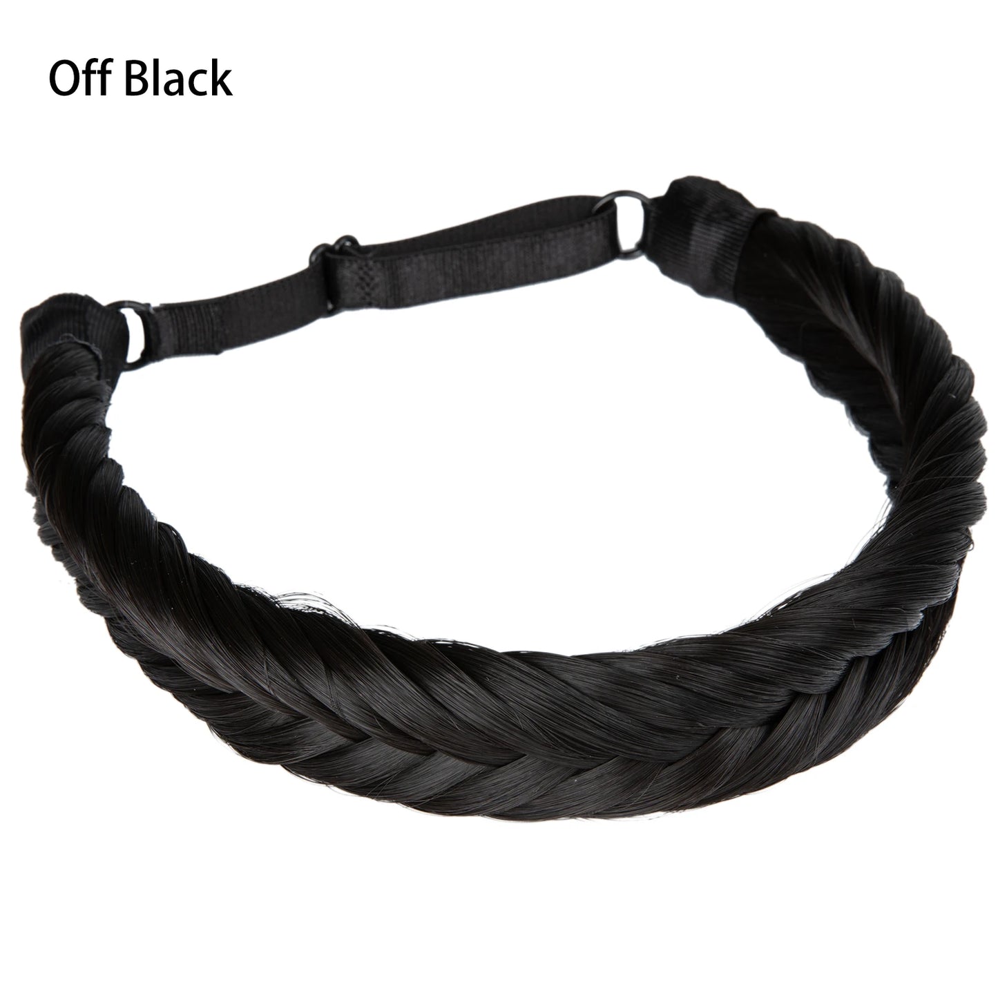 Synthetic Premium Adjustable Handmade Braided Elastic Band Hair Fashion Braiding Hair Headband Headwear For Women