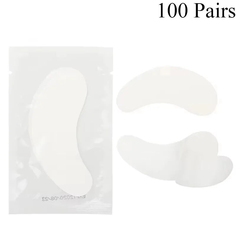 LashPro GelPads Augen Patches - 50 Paare Fusselfrei 7x3cm