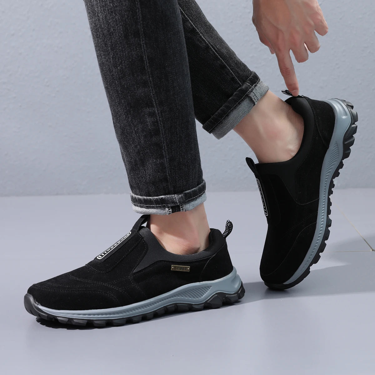 Sneakers Men Sport Running Shoes Men Light Athletic Shoes Men Casual Flats Trail Breathable Walking Shoes