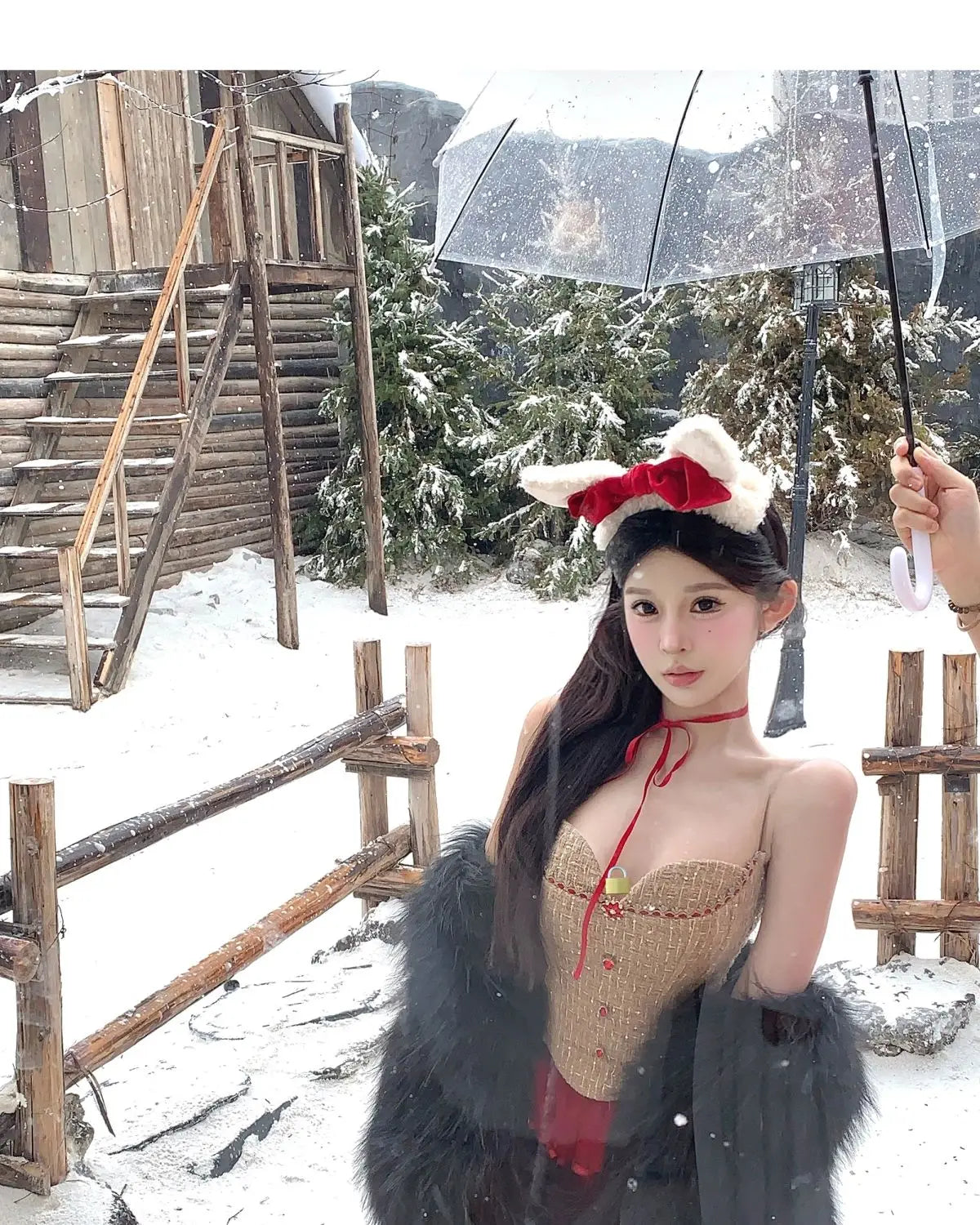 Ținută elegantă din două piese pentru femei, corset roșu, top scurt, fustă mini din tul, croială slim, elegantă, de vară, pentru petrecere, club, look elegant și chic 2025