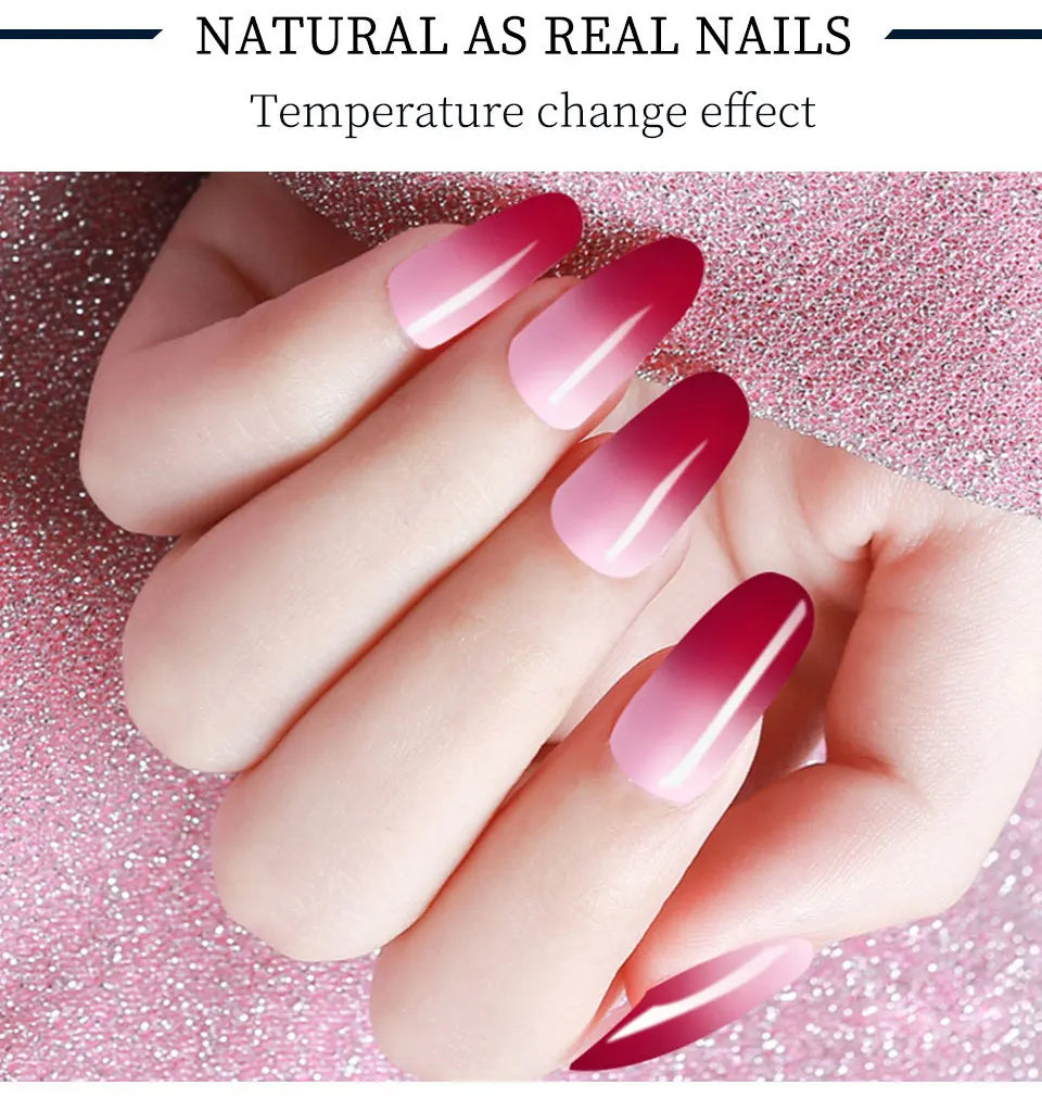 Gel semipermanent pentru unghii, gel de unghii Polygels, lampă UV LED, material pentru extensii de unghii, lampă acrilică, temperatură