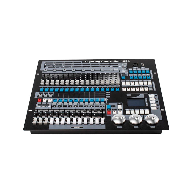 Controler DMX SHEHDS 1024/consolă 192 pentru iluminare Par, lumină cu cap mobil, standard internațional, DJ, discotecă, nunți, concerte