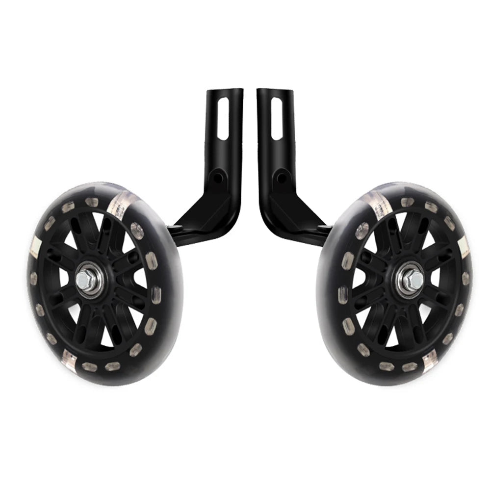Stability Enhancing Bicycle Support Wheels for Children Suitable For Use With Popular Sizes of For kids' Bikes (14 20 Inches)