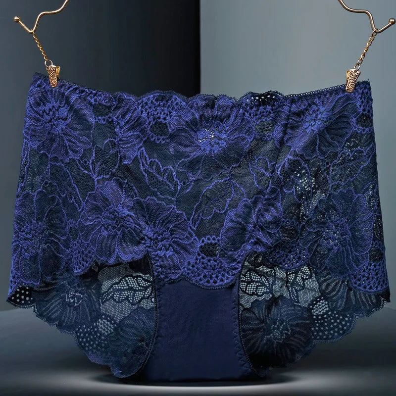 Plus Size Beliebte Unterwäsche Frauen Höschen Slips für Weiblich Hipster Unterhose Elegant Lingerie Spitze Baumwolle Tanga Brazilian Große Größe Beliebter Verkauf