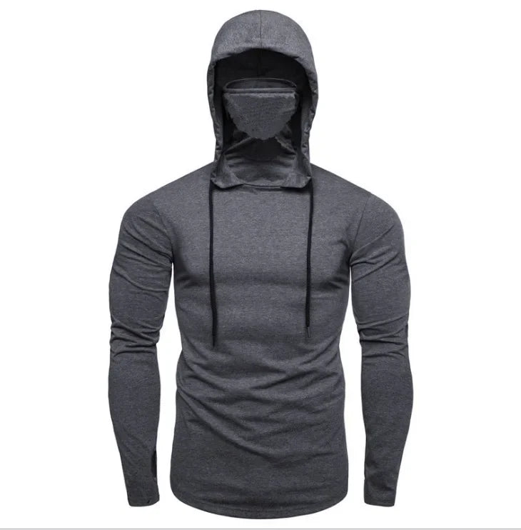 UrbanM Hoodie Kapuze Casual - Slim Fit, Vollarm, M-L