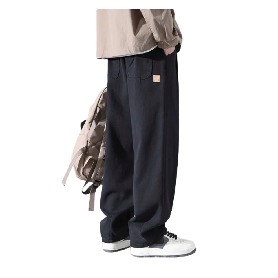 Pantaloni cargo Guangdong, croială lejeră - Mărimea L, Poliester