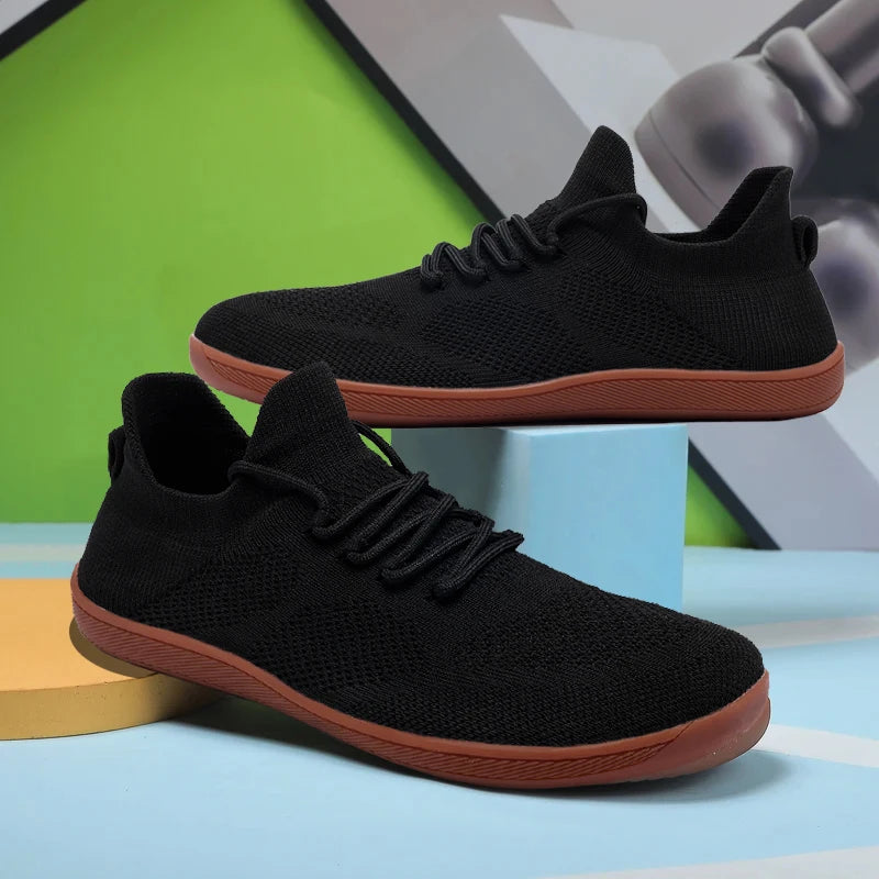 Men's and women's outdoor walking shoes Minimalist barefoot sneakers Comfortable breathable casual sneakers
