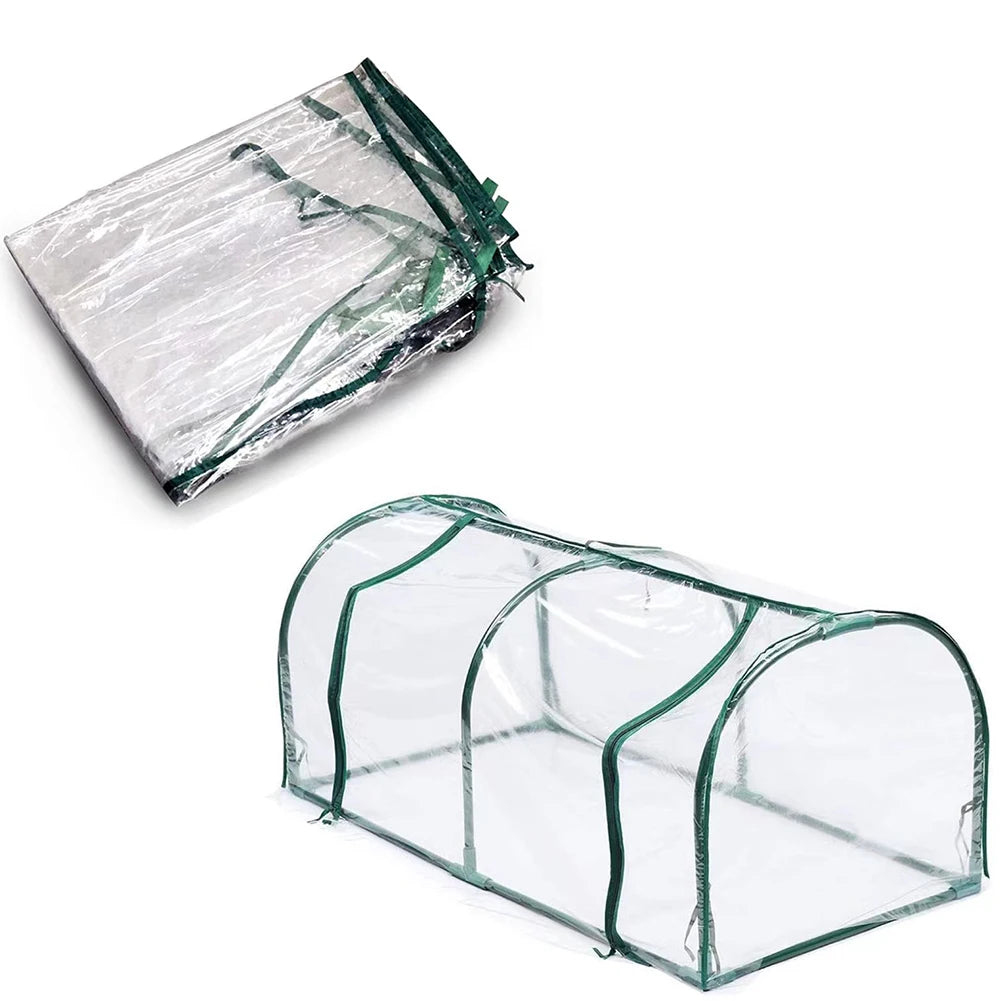 Small Greenhouse Heat Preservation Cover For Outdoor Indoor Plant Portable Mini Greenhouse Tent Gardening without frame