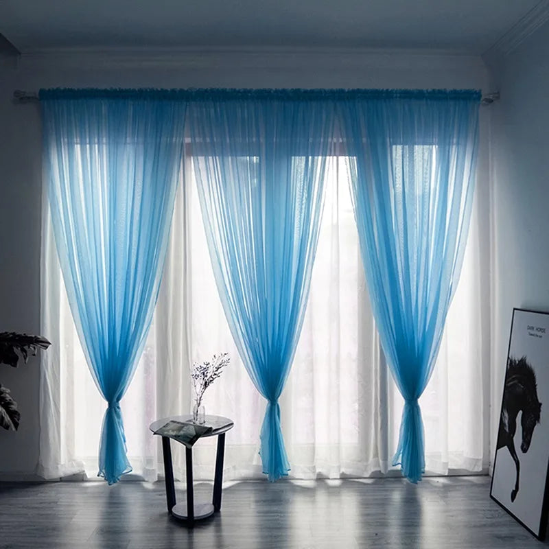 Zhejiang Vorhang Transparent - 100x200cm Polyester 1Stk