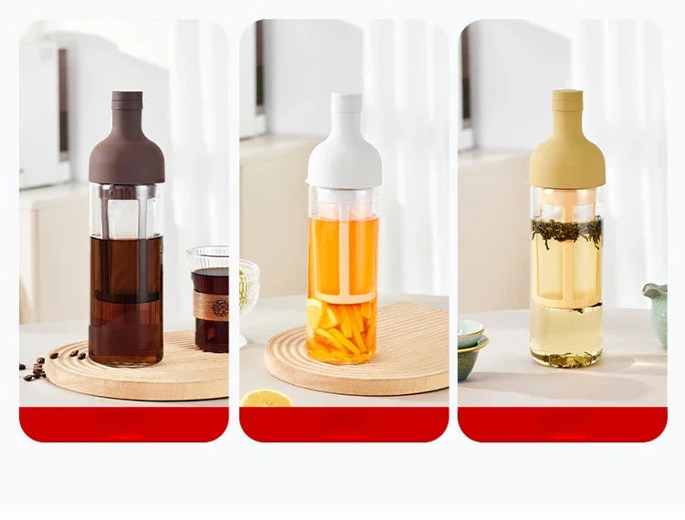 Borosil Coldbrew Glas Kaltaufgusskanne - 500ml Borosilikat