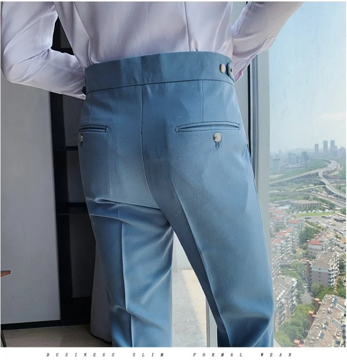 HUBEI B365 Slim Fit - Herren Polyester Hose Gr.29-36