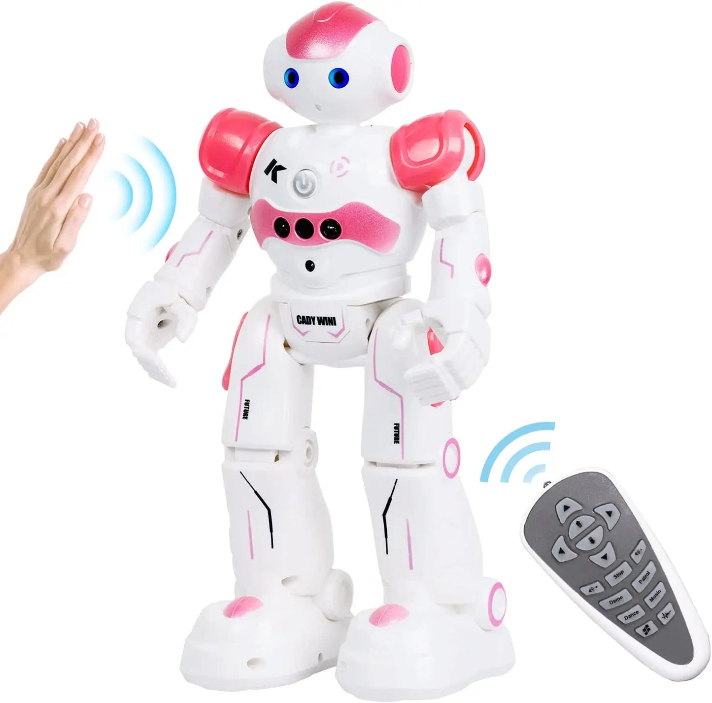 RC Robot Toy Kids Intelligence Gesture Sensing Remote Control Robots Program for Kids Aged 3 4 5 6 7 Boys Girls Birthday Gift