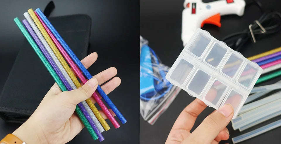 Heißklebepistole Set 2025 - GoGoPanda 6 IN 1 Electric Heat Hot Melt DIY Tool