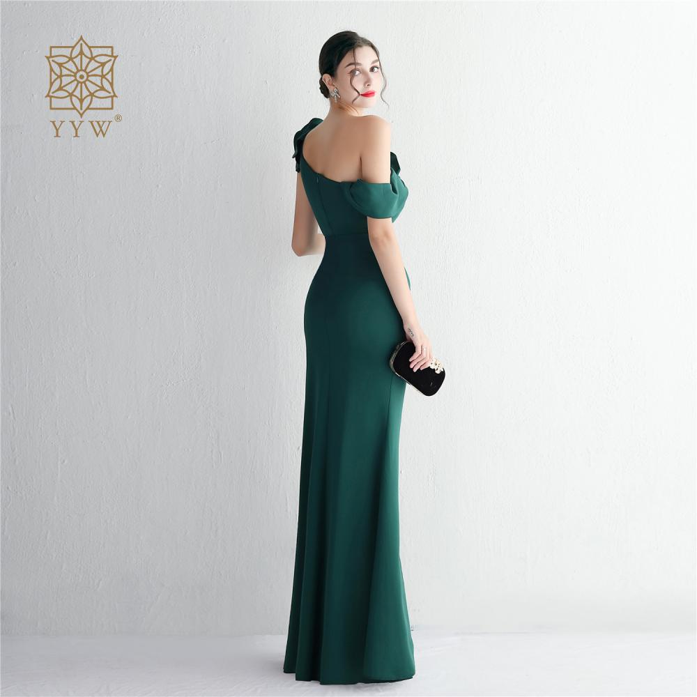 Rochie de seară Luna Avelin din satin - Maxi Mărime L 150cm Vișinie