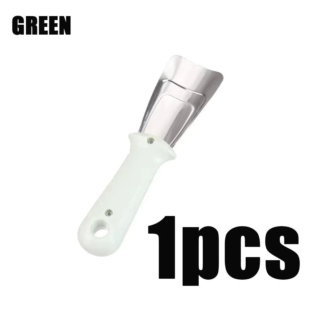 Edelstahl Schaber Enteiser Tragbar - 2 Stück 18 Cm Rostfrei