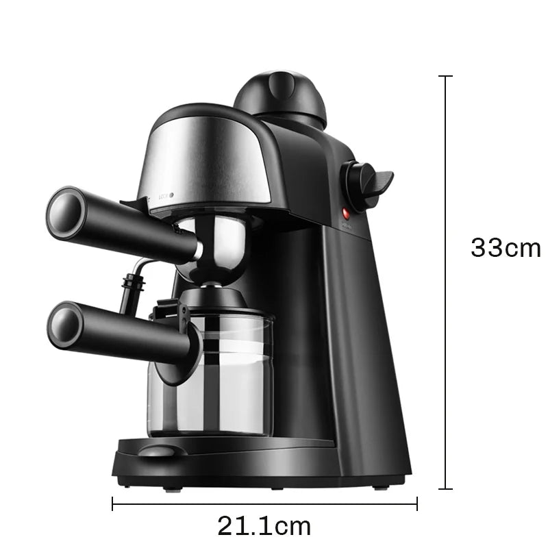 Elektrisch Italienisch Kaffeemaschine 5 Bar Professional Espresso Kaffee Maker Automatisch Semi Automatisch Espresso Cappuccino 220V EU Stecker