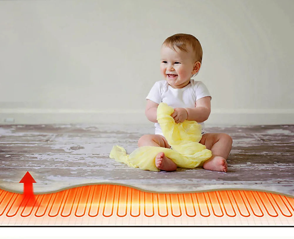 MINCO HEAT Fußbodenheizung Kabel 12K 33Ω/m - Carbon Fiber Heizkabel 10-100m