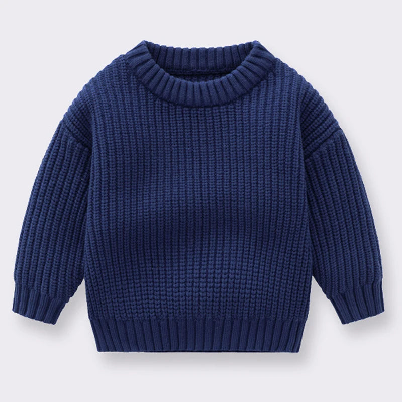 KidsJoy Herbstpullover Grobstrick - Unisex 3-6J Langarm