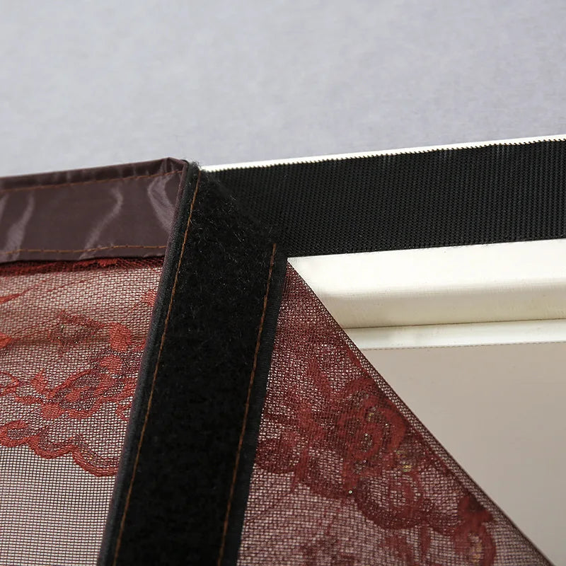 Door Curtain Summer Anti-mosquito Household Magnetic Screen Door Screen Magnet Pair Suction Partition Curtain Free Punch