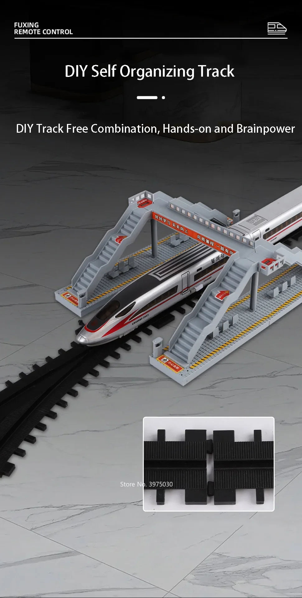 Spielzeug-Zug 2025: FuXing High-Speed Railway 1:60 - Remote Control Collection
