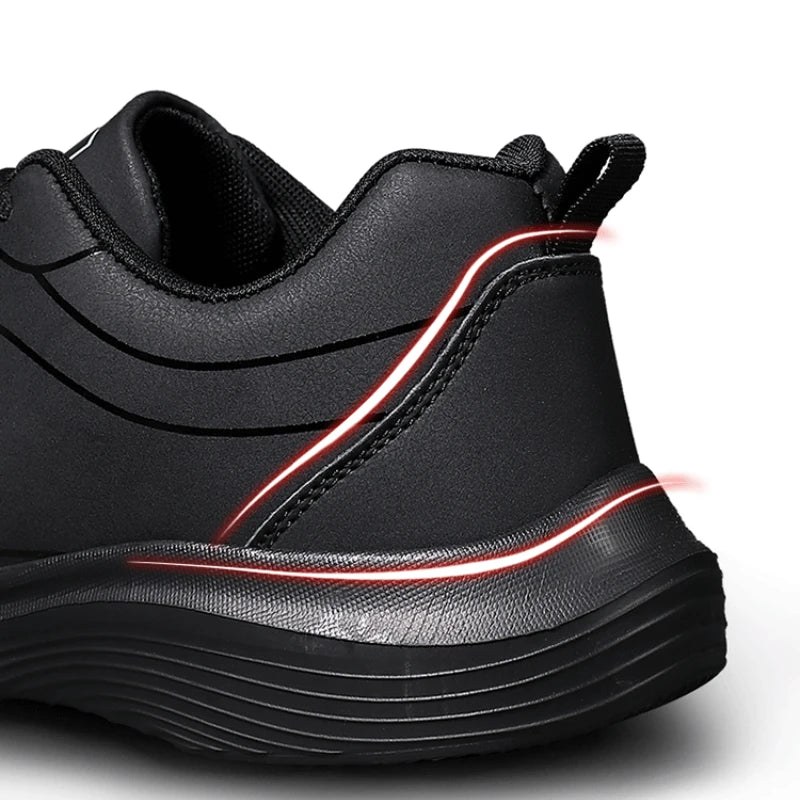 Pantofi sport pentru bărbați, pantofi de alergare ușori, respirabili, antiderapanți, pantofi casual cu șireturi moi, pantofi de tenis pentru bărbați, pantofi de mers pe jos, pantofi de tenis în aer liber