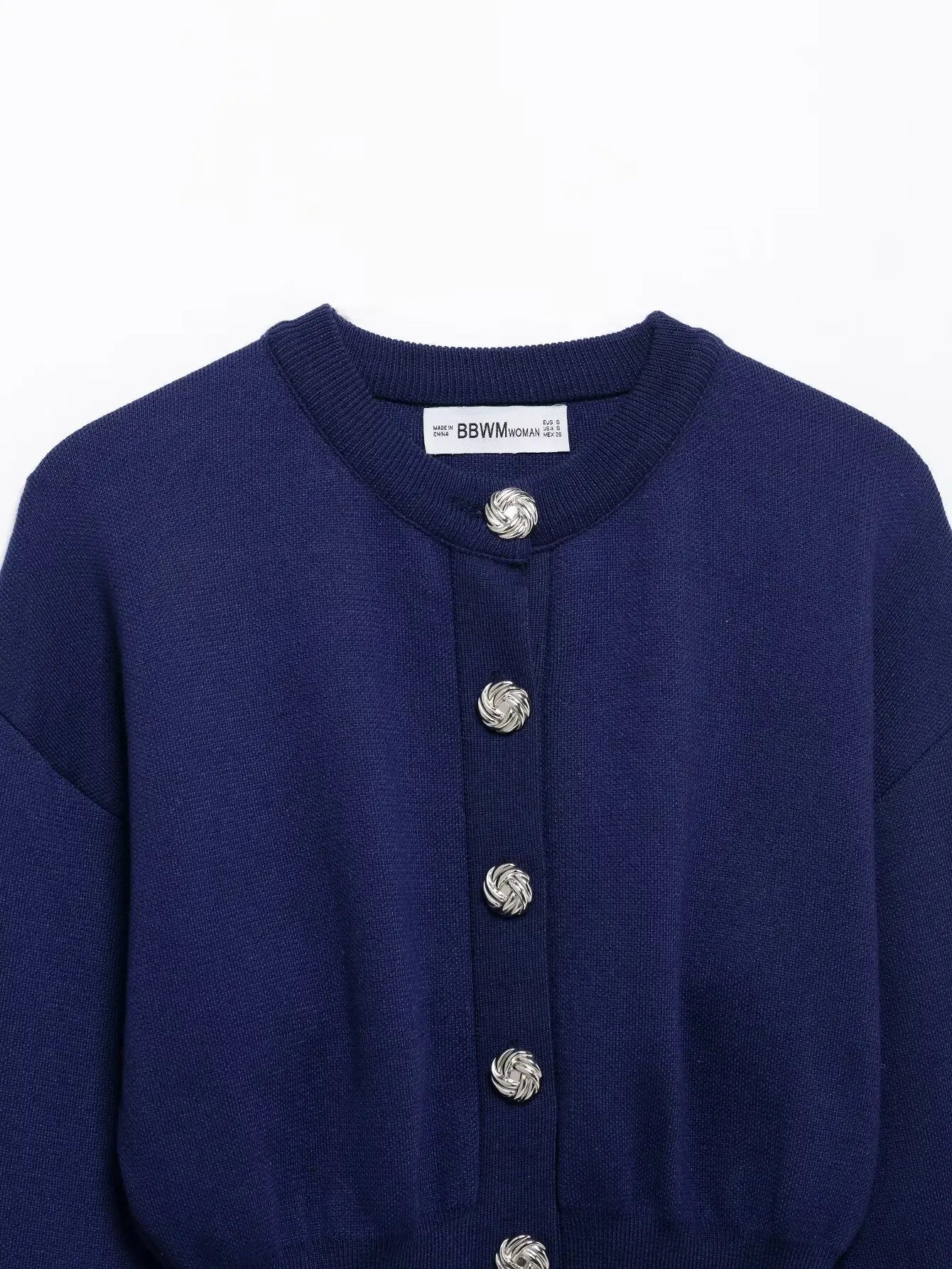 BRIFCN Elegant Strickcardigan - Größe M Gewicht Mittel Länge Regular