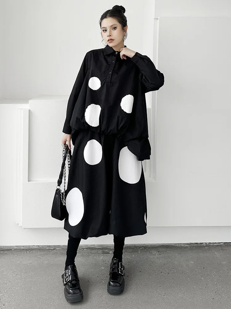 EAM 1DH9366 Unregelmäßiges Hemd-Rock Set - Größe XL