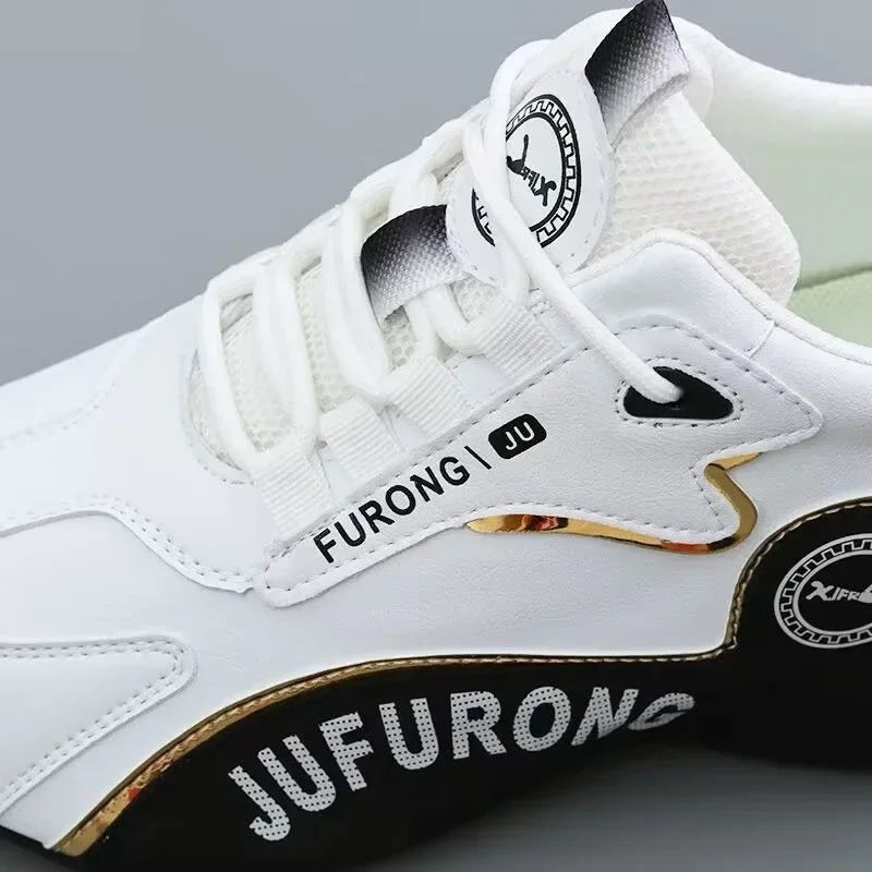 Man 2024 Luxury Sneakers Sports Shoe Women Casual Sneakers Chunky Sneakers Couples New Designer Soft-soled Leather Running Shoes