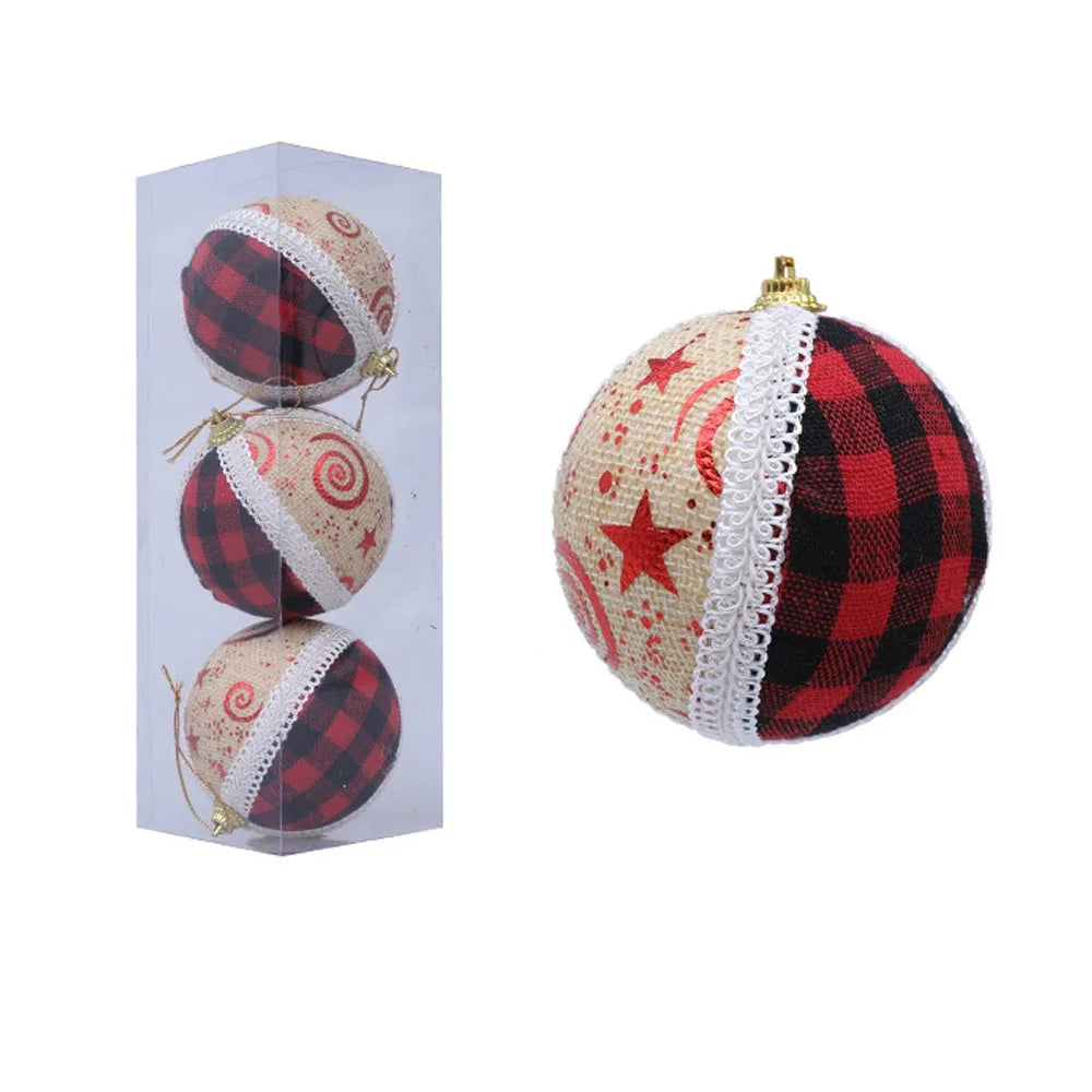 KugelGlanz Schaumstoffkugeln Glitzer - 2er Set, Durchmesser 8 cm