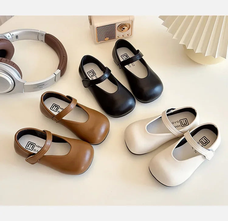 Luna Kids Leder Schuhe Prinzessin - Weiche Sohle Gr 24-27