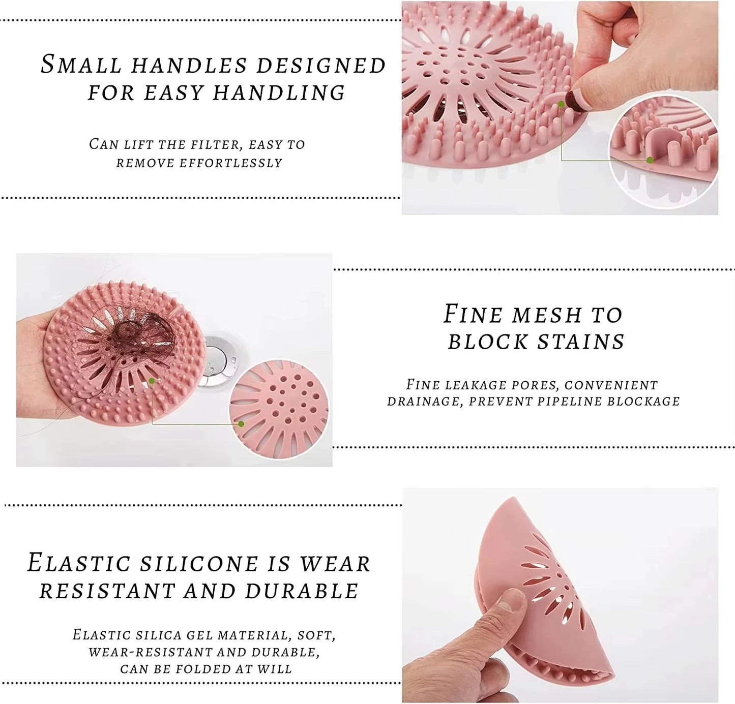 SiS HaarSieb Anti-Blocking - Kapazität 1-3 Stück Abm. klein