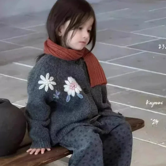 CZ4746 Strickcardigan - Größe 3-6 Jahre, Material Baumwolle/Polyester