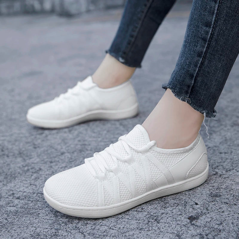 Barefoot Sneakers Women Comfortable Wide Toe Casual Shoes Spring Outdoor Walking Shoe Soft Sole Flats Loafers Size 36-42