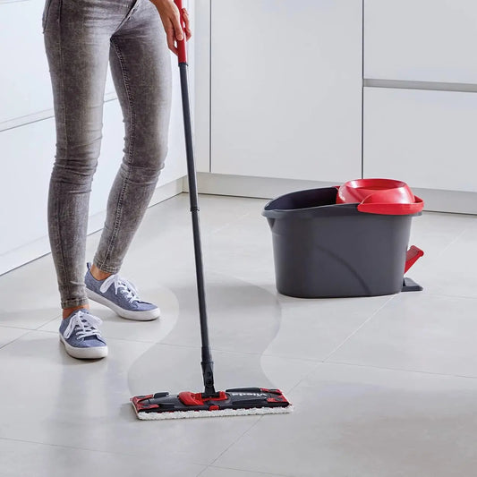 Ileda Ultramax Turbo 2-in-1 Bodenwischer - 75–130 cm Mikrofaserbezug by Golden Bridge Store