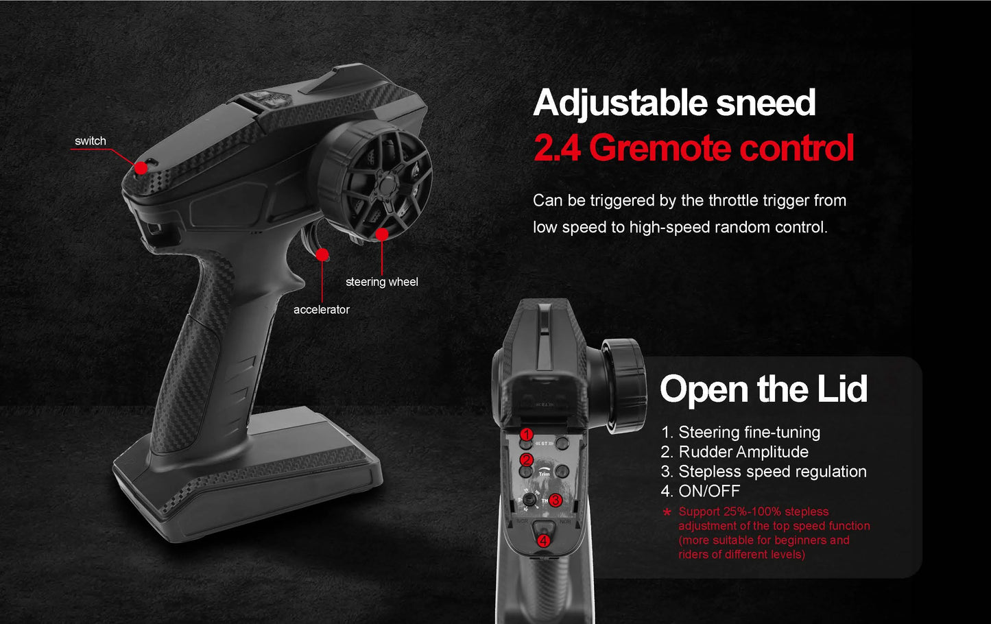 RC-Rennwagen 2025: Teeggi 1:14 High Speed Rc Off-road Car 4WD 100KM/H - Brushless Motor 3S Remote Control Drift Racing Cars Toys For Childrens Gift Collection