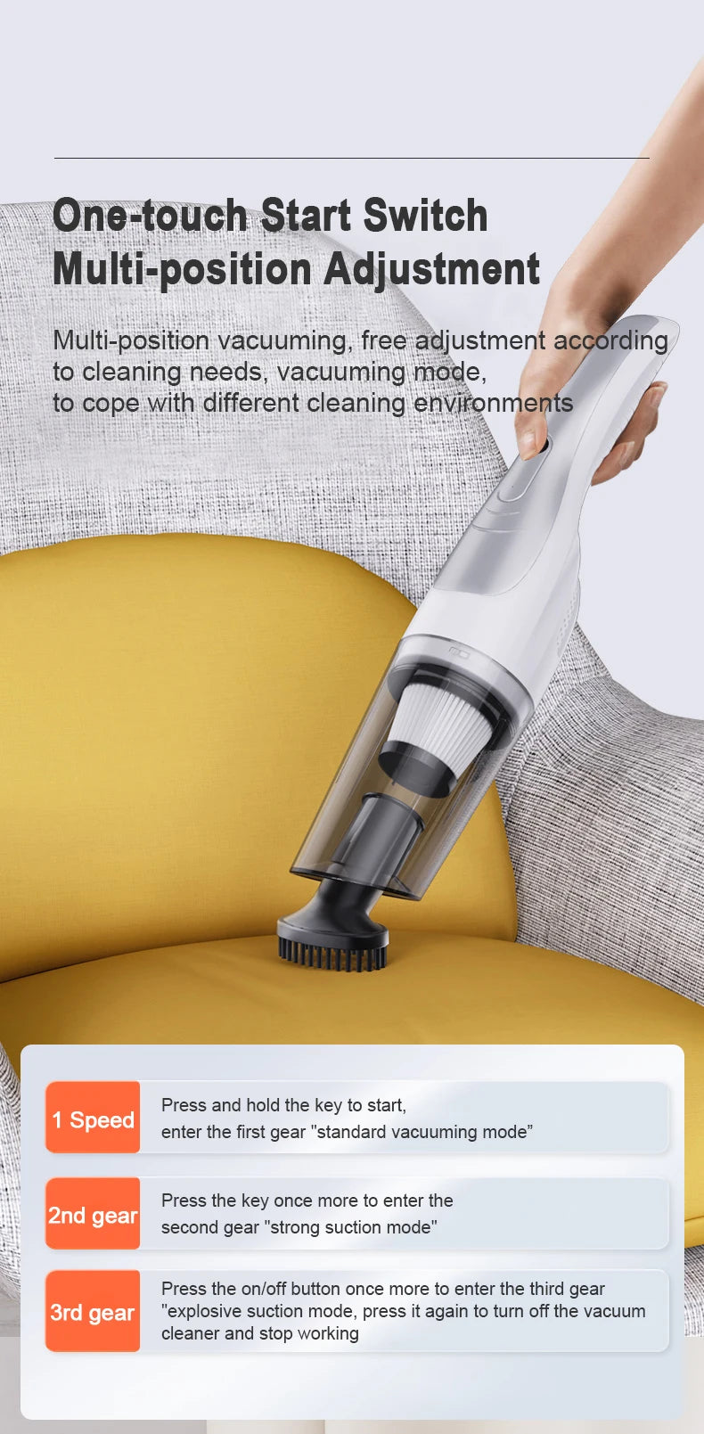 Cordless Wireless Vacuum Cleaner for Home Appliance Brushless Vaccum Cleaner for Car Home Cleaning Vacuum Cleaner