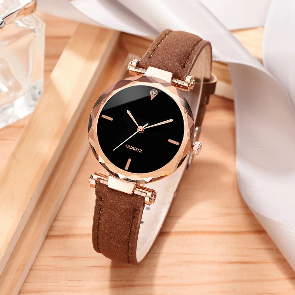 Luxus Uhr Damen Armband Strass - Mode Armbanduhr Weiblich Casual Damen Uhren - Armband Set Uhr Elegant