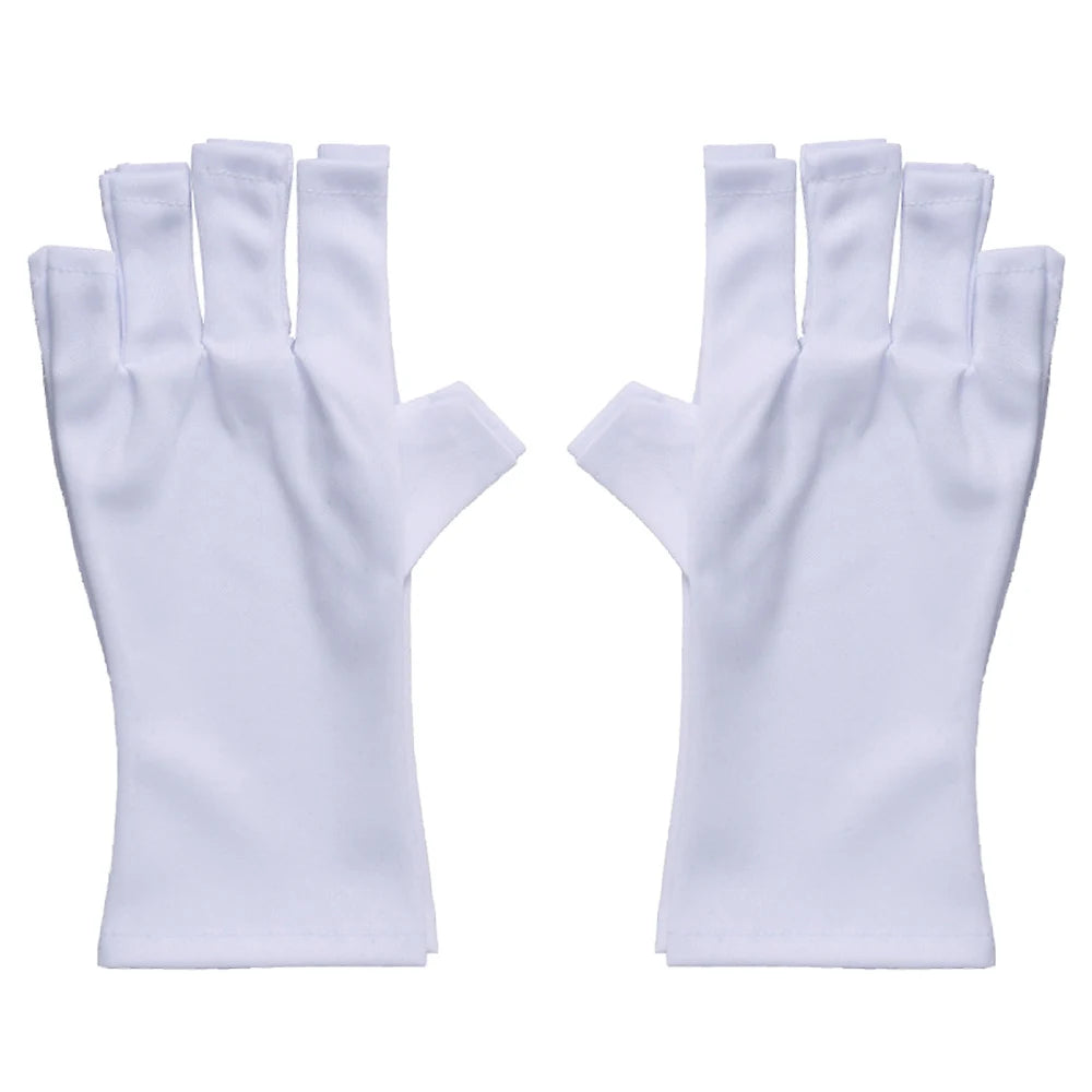 Choice UV Schutzhandschuhe - Anti UV 2er Set M L Für Nägel