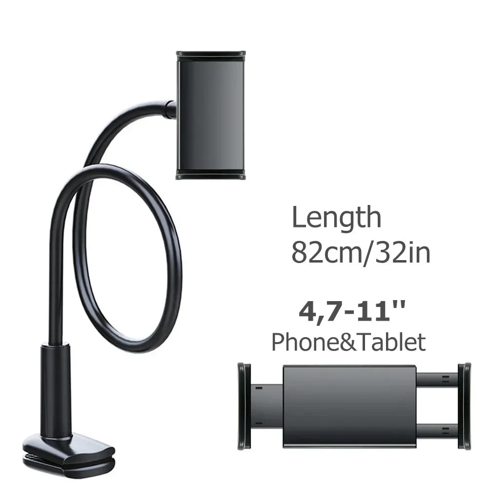 Tablet-Halterung 2025: Flexible Long Arm Stand 5-11'' Phone Tablet Support Xiaomi Samsung iPad Collection