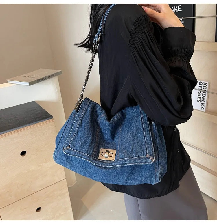Fashionable And Versatile Shoulder Bag Crossbody Bag Commuting Bag College Student Minimalist Casual Tote Bag For Women Flap Bag