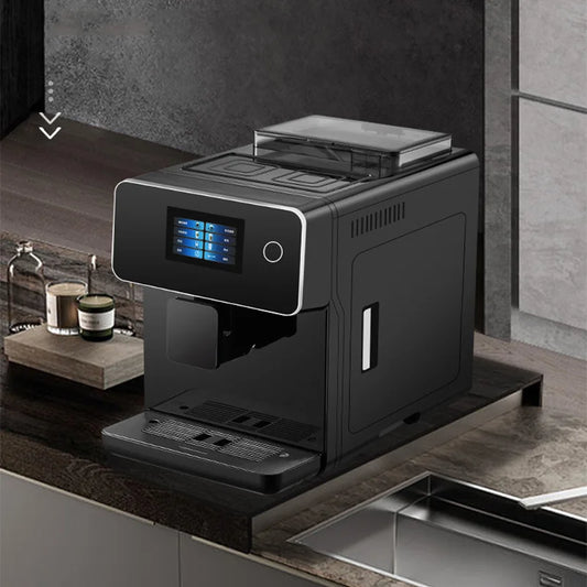 Commercial Coffee Machine Touch Screen Fully Automatic Italian American Coffee Household Freshly Ground RM-A10 Espresso Machine