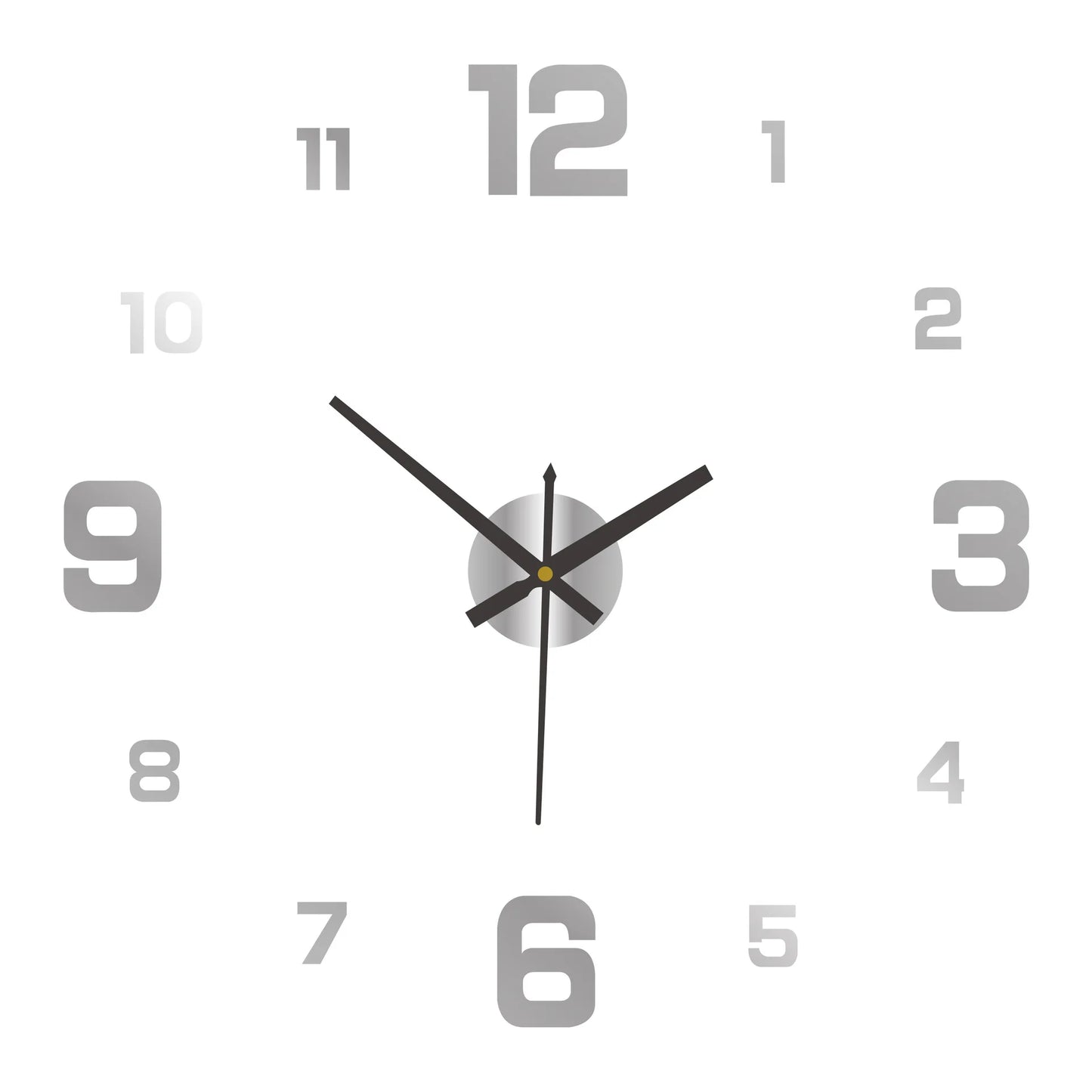 DIY Wall Clock Wall Decoration Home Silent Clock Living Room Office Wall Decoration Wall Decoration Clock