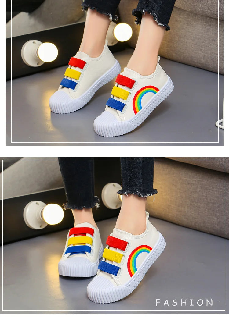 Kinder-Canvas-Schuhe 2025: Fashion-Hook Casual - Toddler Walking Collection