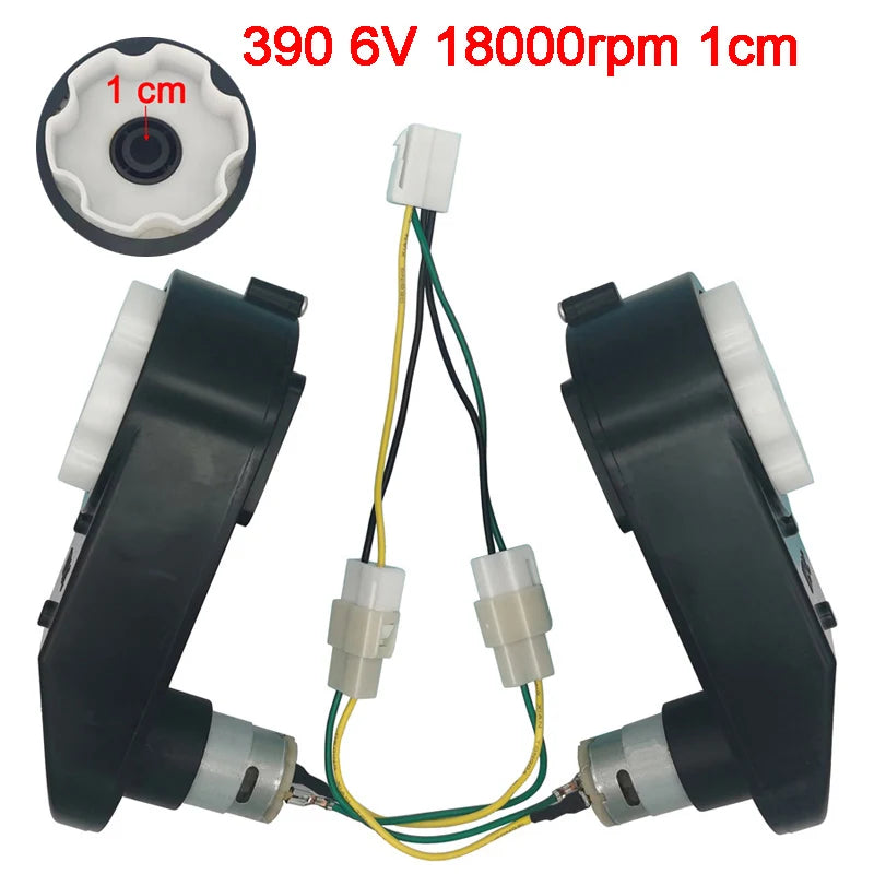 Kinder-Elektroauto Motor 2025: 12V/6V DC Getriebe - High-Speed RC Collection